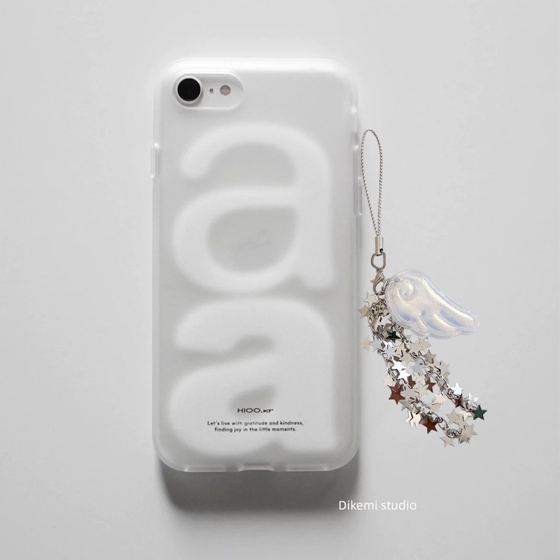 Phone Cases Aesthetic - Korean Ins Versatile Simple Letter Star