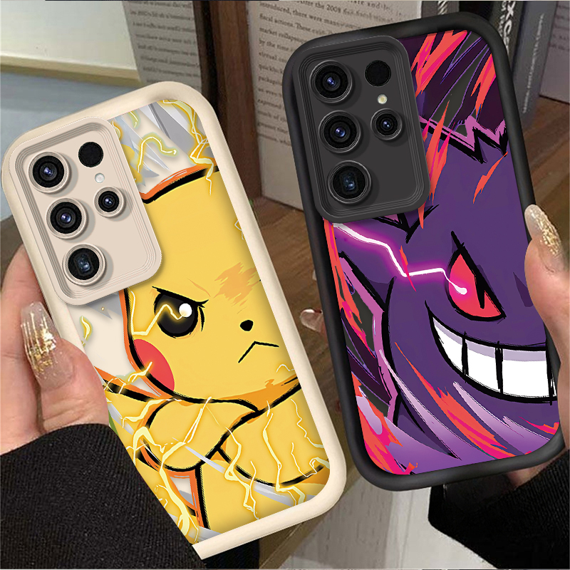 Phone Cases Samsung S25 Ultra - Cartoon P-Pokemon Phone Case For Samsung
