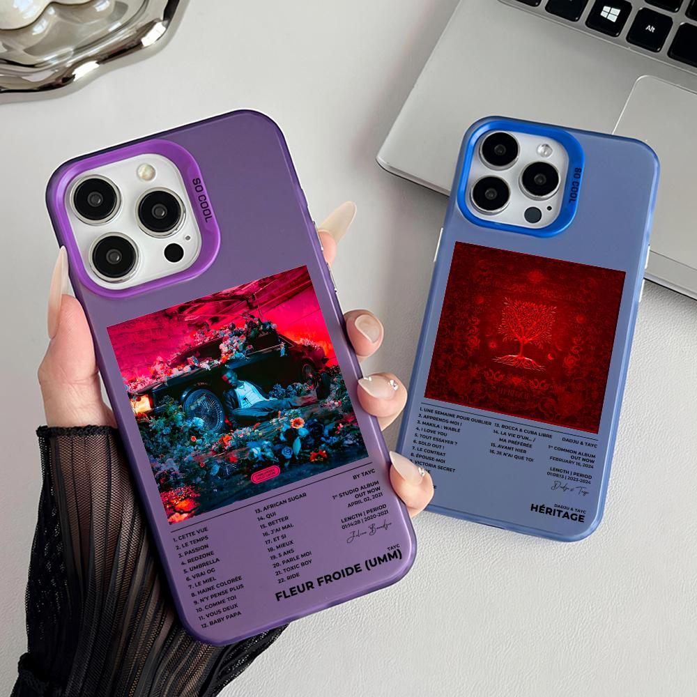 Phone Cases For Iphone 16 - French Singer T-Tayc Phone Case Matte