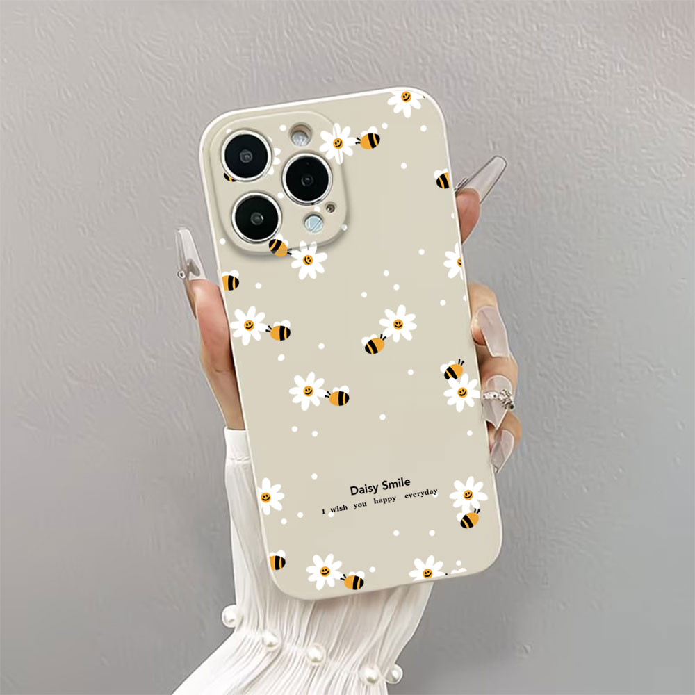 Phone Cases Mous - Bee Pattern Phone Case For iPhone