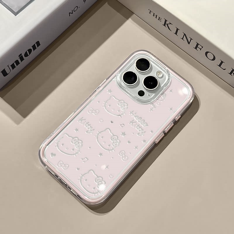 Phone Cases Mous - Cute Hollow out Hello Kitty Soft