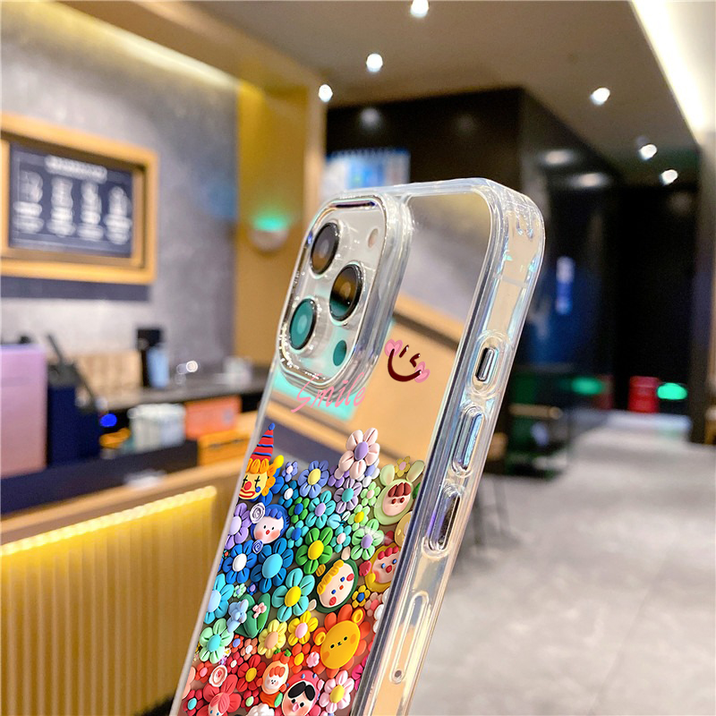 Cute Flower Makeup Mirror Phon – Phone Cases Aesthetic Bewertung und Preis