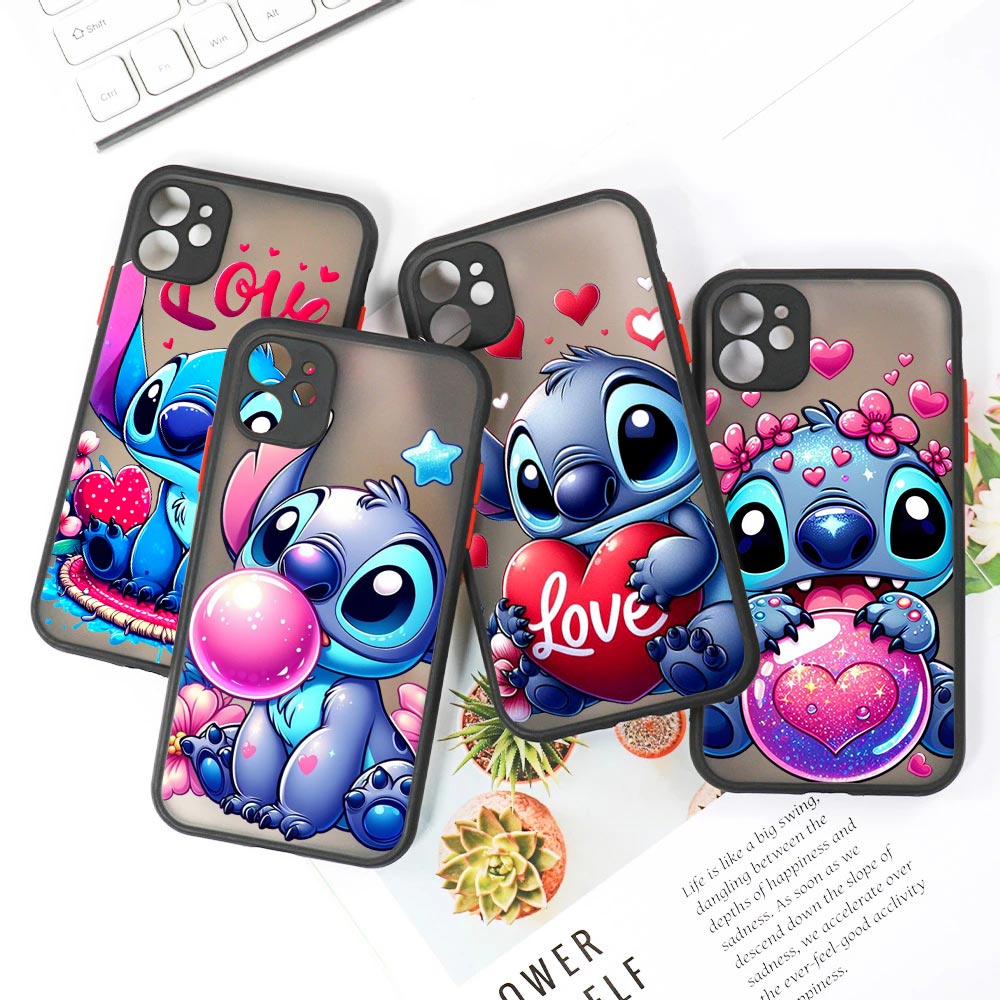 Cute Stitch Love Matte Translu – Rugged Armor Case Bewertung und Preis