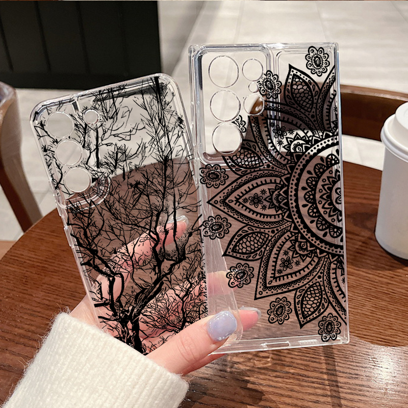 Retro Mandala Flower Case For  – Phone Cases Samsung S25 Ultra Bewertung und Preis