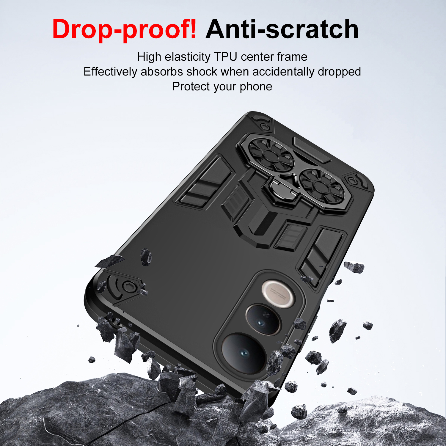 Case for Vivo V50 Lite 5G V50e – Rugged Armor Case Bewertung und Preis