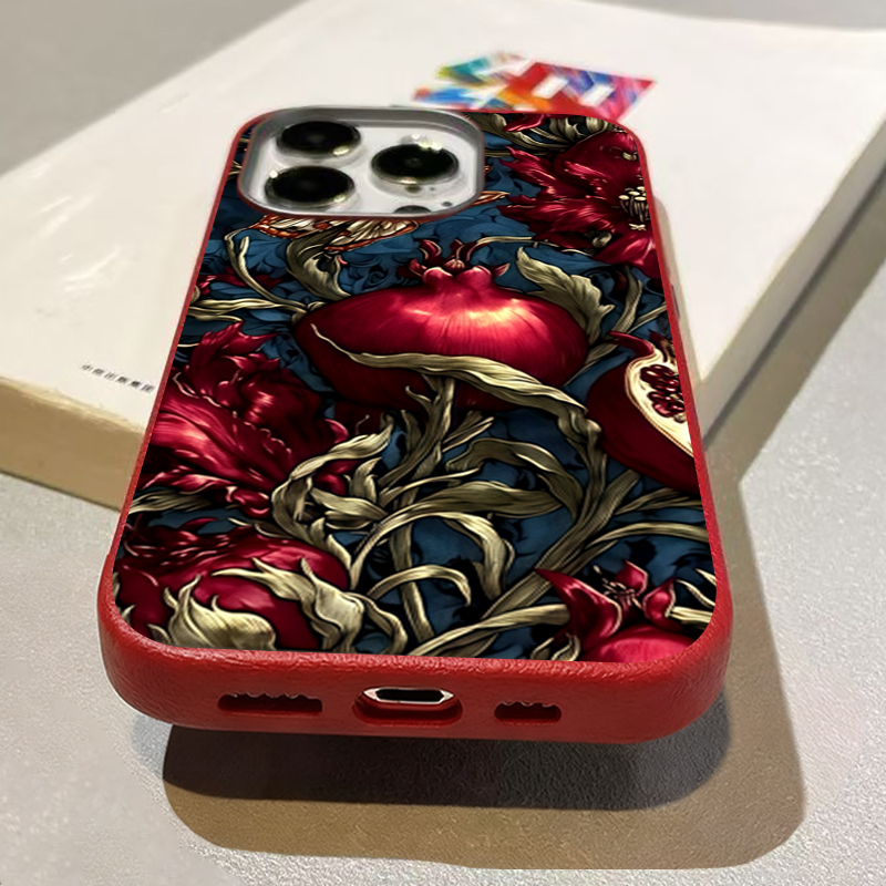 Vintage Pomegranate TPU Art Ph – Phone Cases Aesthetic Bewertung und Preis