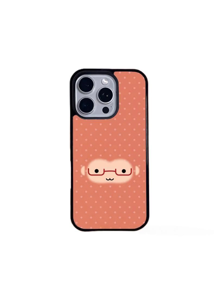 Red Glasses Monkey Face Polka  – Phone Cases Polka Dot Bewertung und Preis
