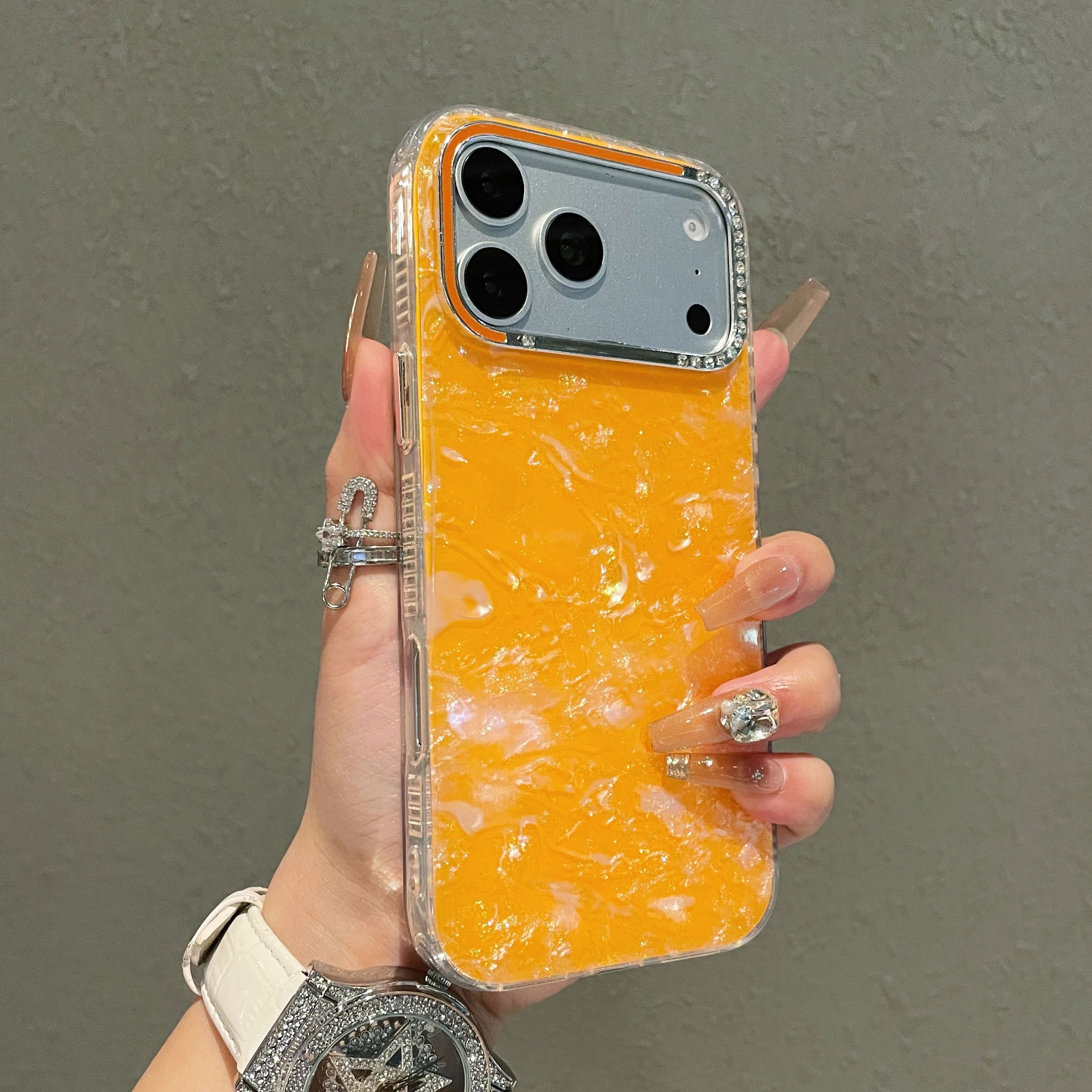 Rhinestone Lens Frame Shell Pa – Phone Cases That Cover The Camera Bewertung und Preis