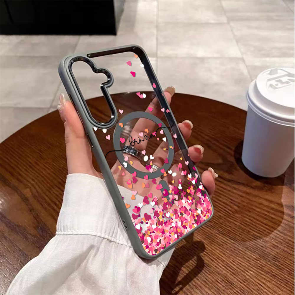 Pink Heart Print Phone Case Fo – Phone Cases Galaxy S26 Ultra Bewertung und Preis