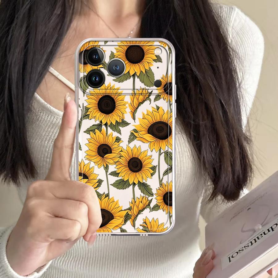 Cute Sunflower Pattern Case fo – Phone Cases Mous Bewertung und Preis