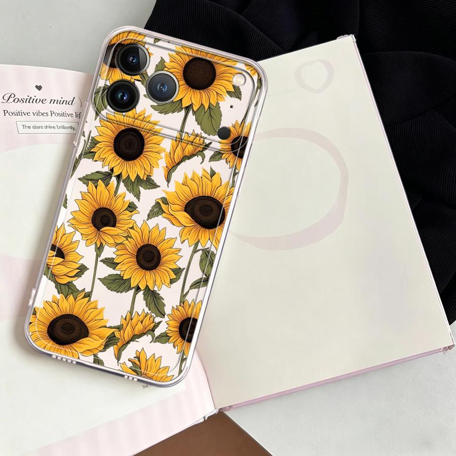 Cute Sunflower Pattern Case fo – Phone Cases Mous Bewertung und Preis
