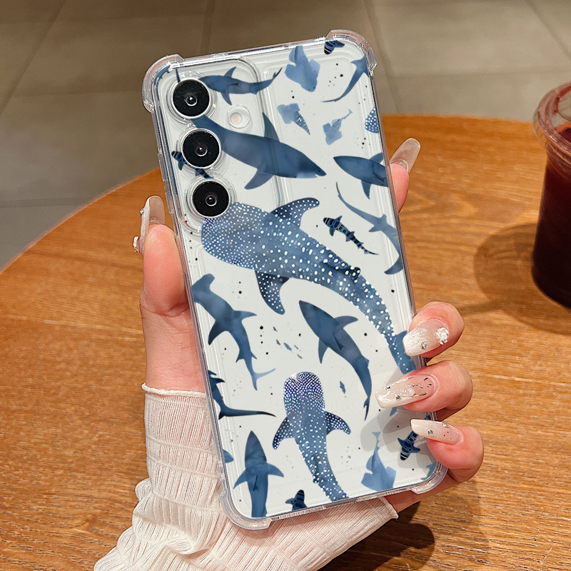 Whale Turtle Pattern Clear Pho – Phone Cases Samsung S25 Ultra Bewertung und Preis