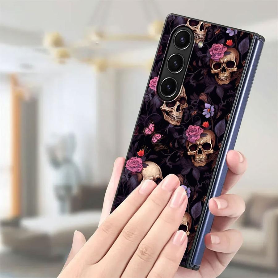 Skull Art Case for Samsung Gal – Phone Cases Z Fold 5 Bewertung und Preis