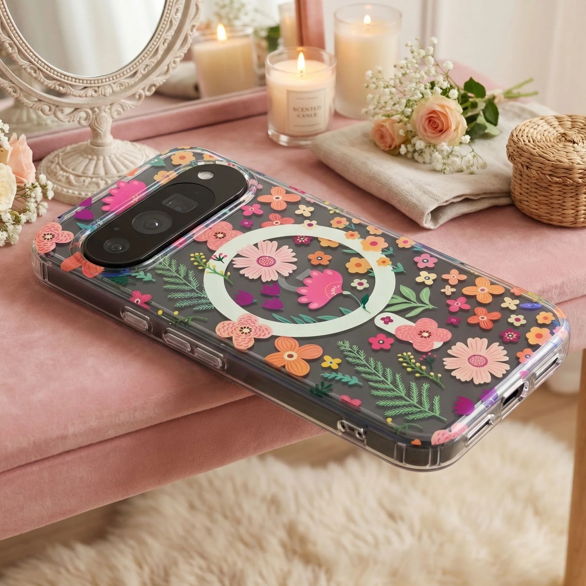 Luxury Spring Clear Glitter Pr – Phone Cases Aesthetic Bewertung und Preis