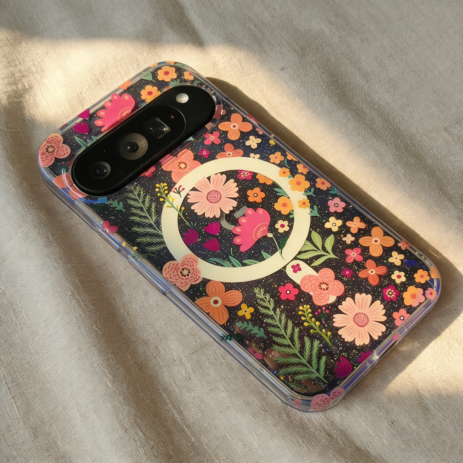 Luxury Spring Clear Glitter Pr – Phone Cases Aesthetic Bewertung und Preis
