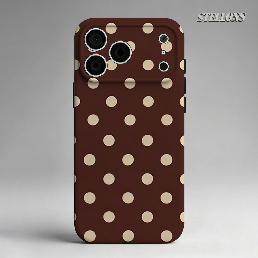 Brown Beige Polka Dot Phone Ca – Phone Cases Polka Dot Bewertung und Preis