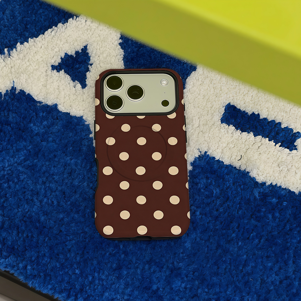 Brown Beige Polka Dot Phone Ca – Phone Cases Polka Dot Bewertung und Preis