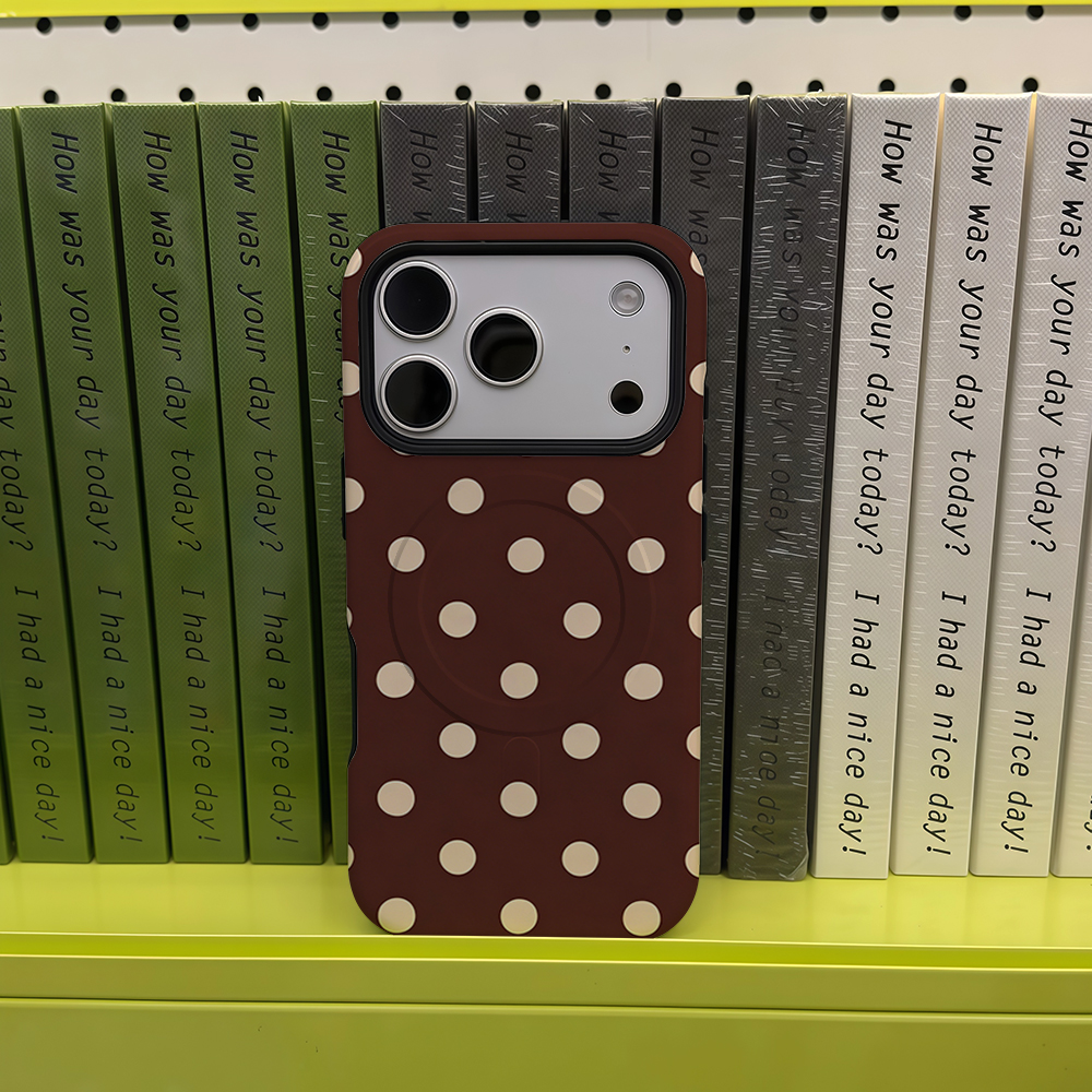 Brown Beige Polka Dot Phone Ca – Phone Cases Polka Dot Bewertung und Preis