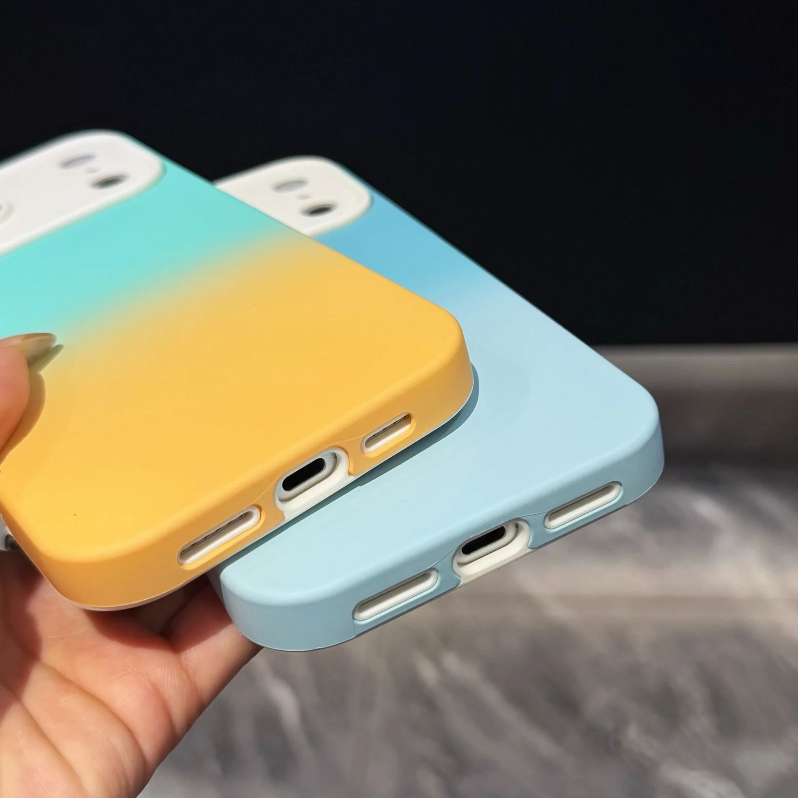 Gradient Color Matte Camera Pr – Phone Cases That Cover The Camera Bewertung und Preis