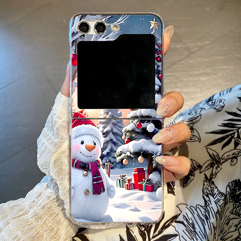 Christmas Snowman Elk Phone Ca – Phone Cases Z Fold 5 Bewertung und Preis