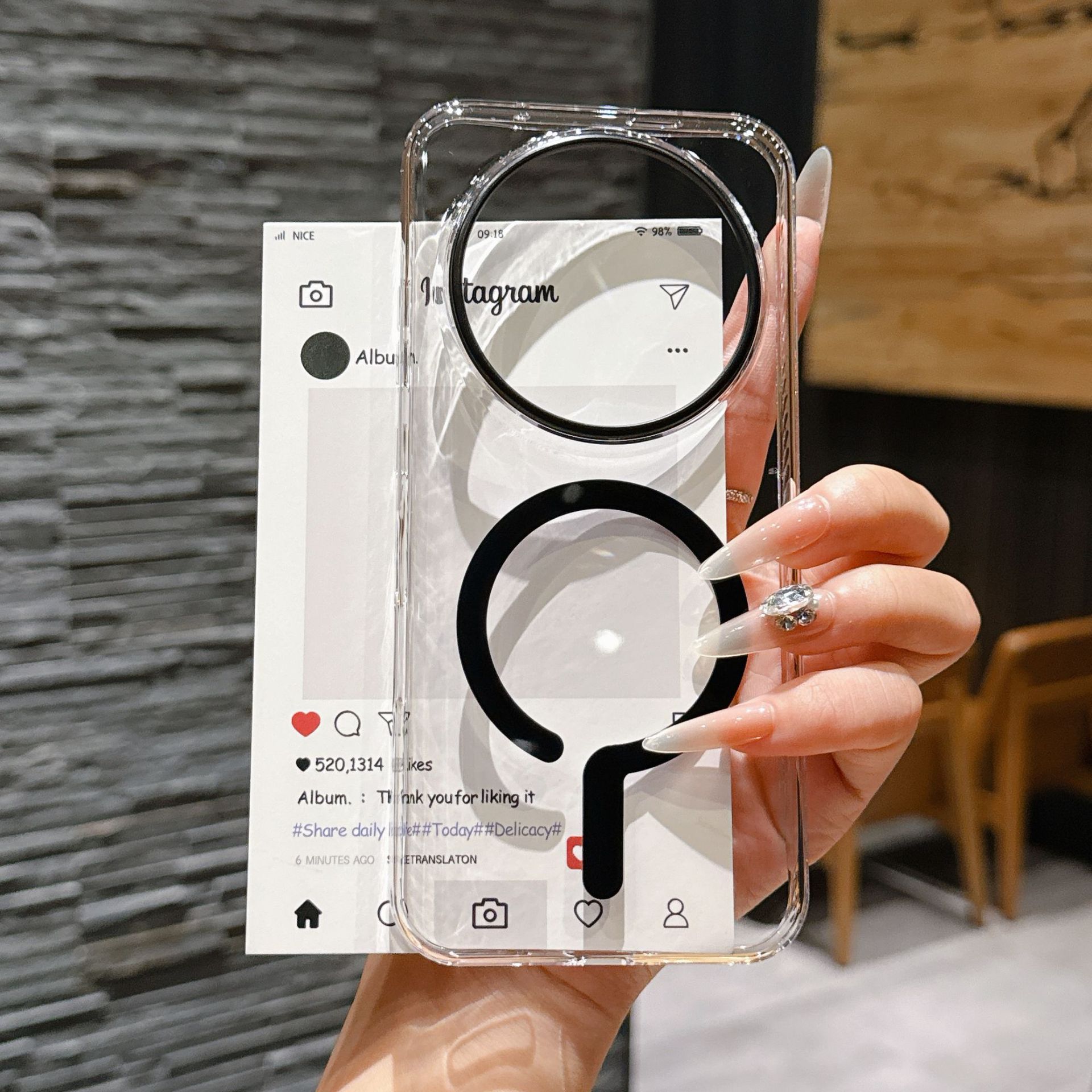 Fashion Luxury HD Transparent  – Phone Cases Oppo Bewertung und Preis