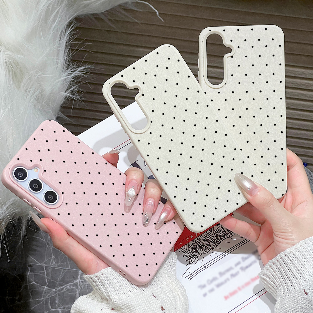 Ins Polka Dots Phone Case For  – Phone Cases Polka Dot Bewertung und Preis
