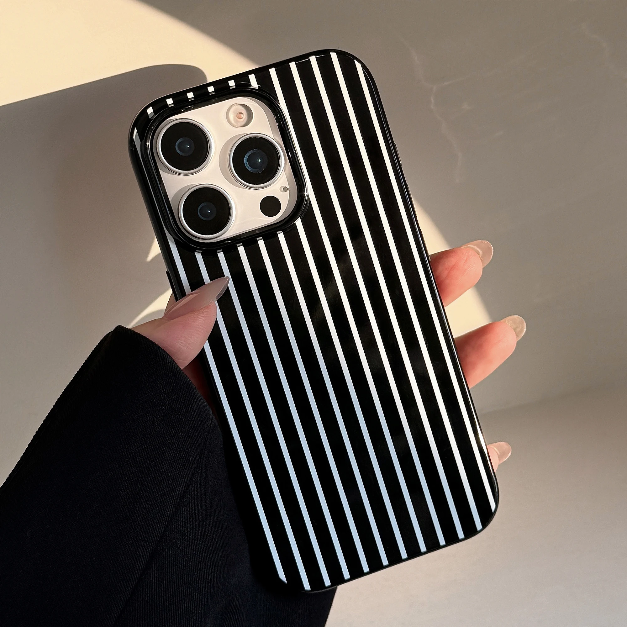 Retro Black White Lines With Z – Phone Cases Zebra Bewertung und Preis