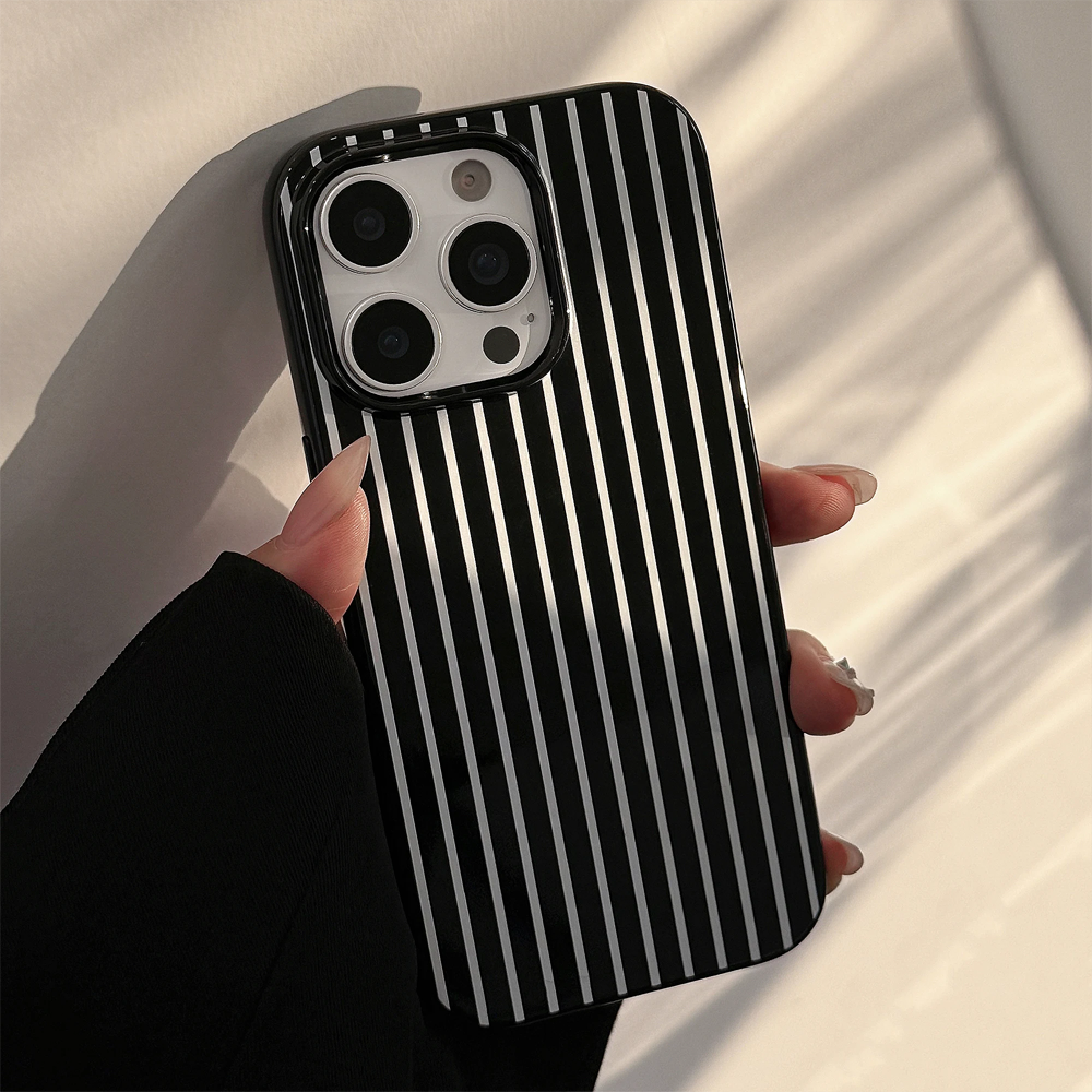 Retro Black White Lines With Z – Phone Cases Zebra Bewertung und Preis