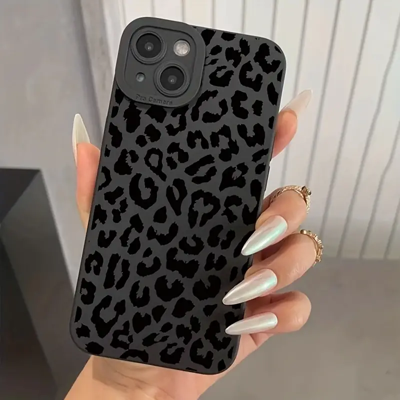 Black Print Leopard Graphic Ph – Phone Cases Zebra Bewertung und Preis
