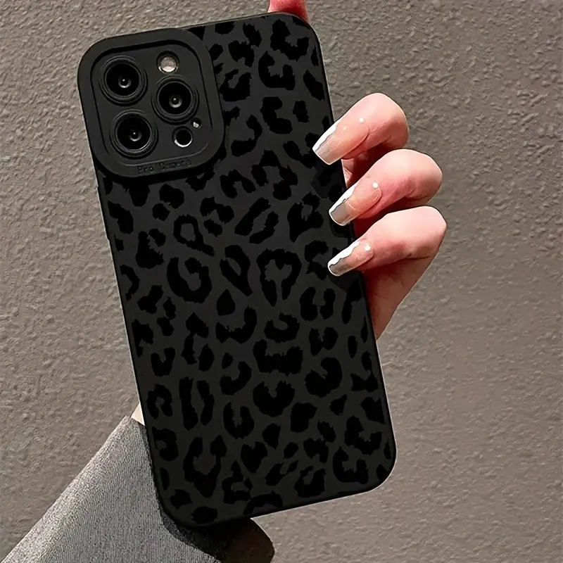 Black Print Leopard Graphic Ph – Phone Cases Zebra Bewertung und Preis