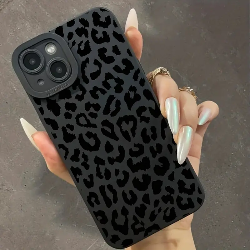 Black Print Leopard Graphic Ph – Phone Cases Zebra Bewertung und Preis