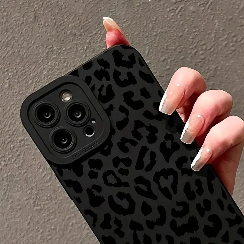 Black Print Leopard Graphic Ph – Phone Cases Zebra Bewertung und Preis