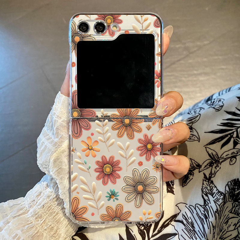 Realistic Floral Print Phone C – Phone Cases Z Fold 5 Bewertung und Preis