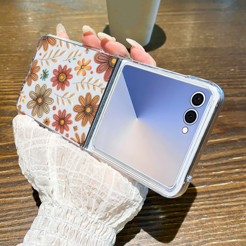 Realistic Floral Print Phone C – Phone Cases Z Fold 5 Bewertung und Preis