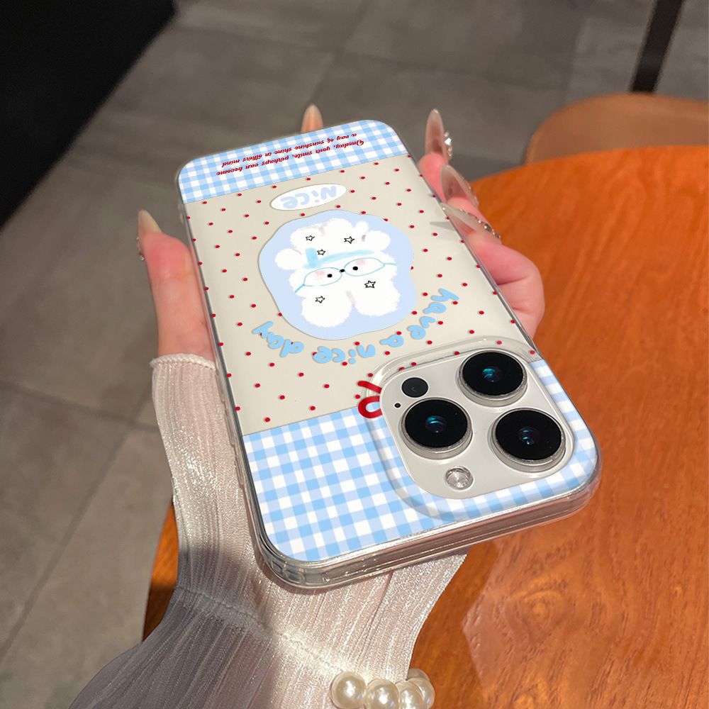 Cartoon Cute Rabbit Red Polka  – Phone Cases Polka Dot Bewertung und Preis
