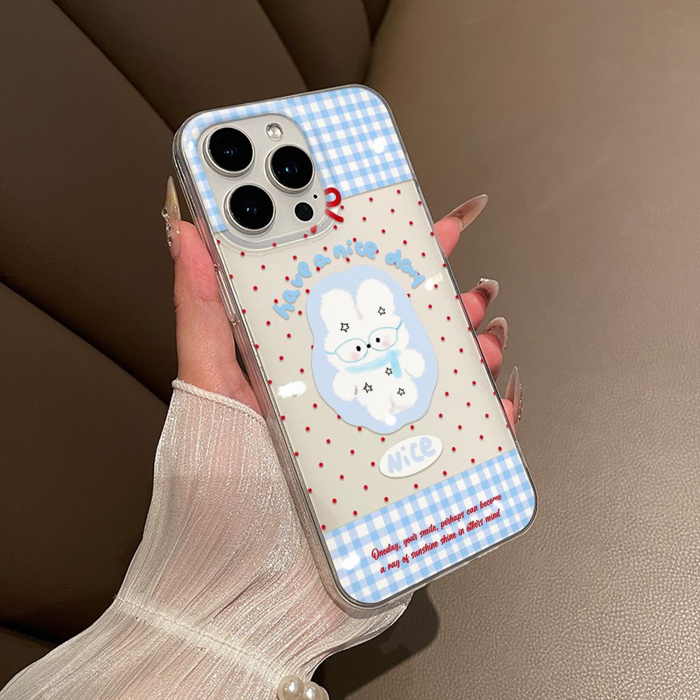 Cartoon Cute Rabbit Red Polka  – Phone Cases Polka Dot Bewertung und Preis