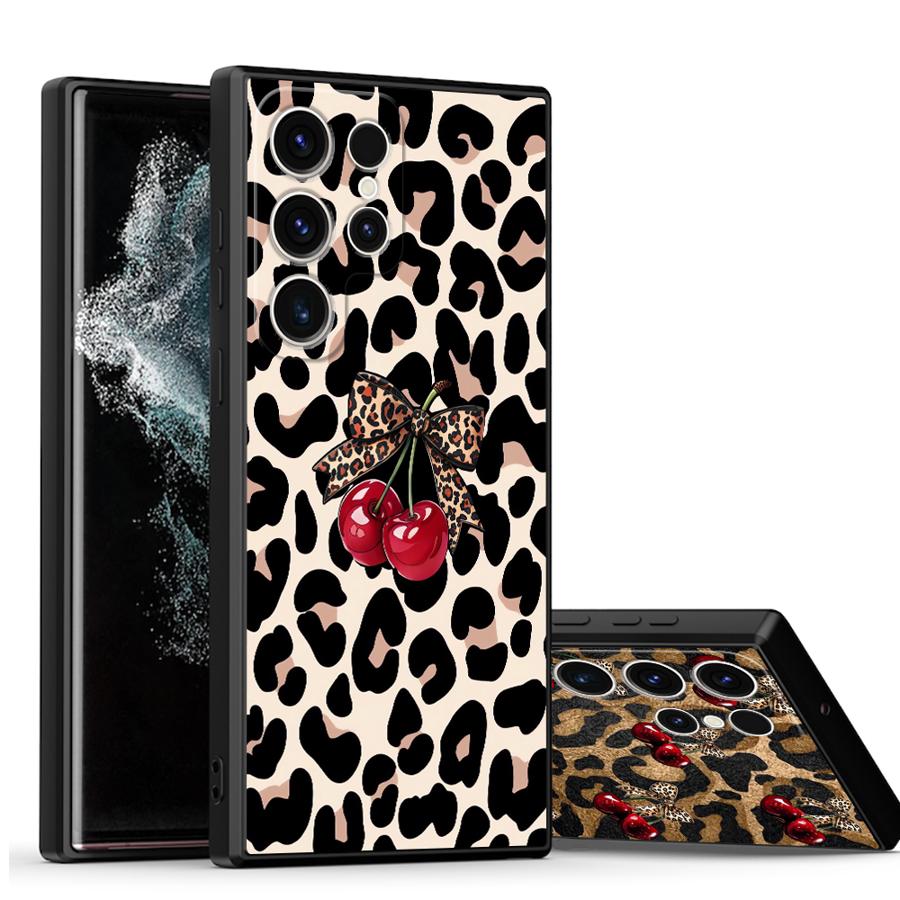 Leopard Cherry Funda Phone Cov – Phone Cases Galaxy S26 Ultra Bewertung und Preis