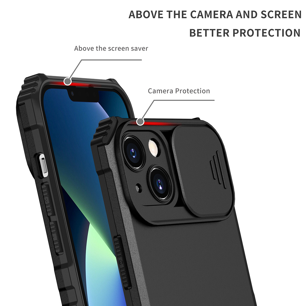 Holder Shockproof Armor Slide  – Phone Cases That Cover The Camera Bewertung und Preis