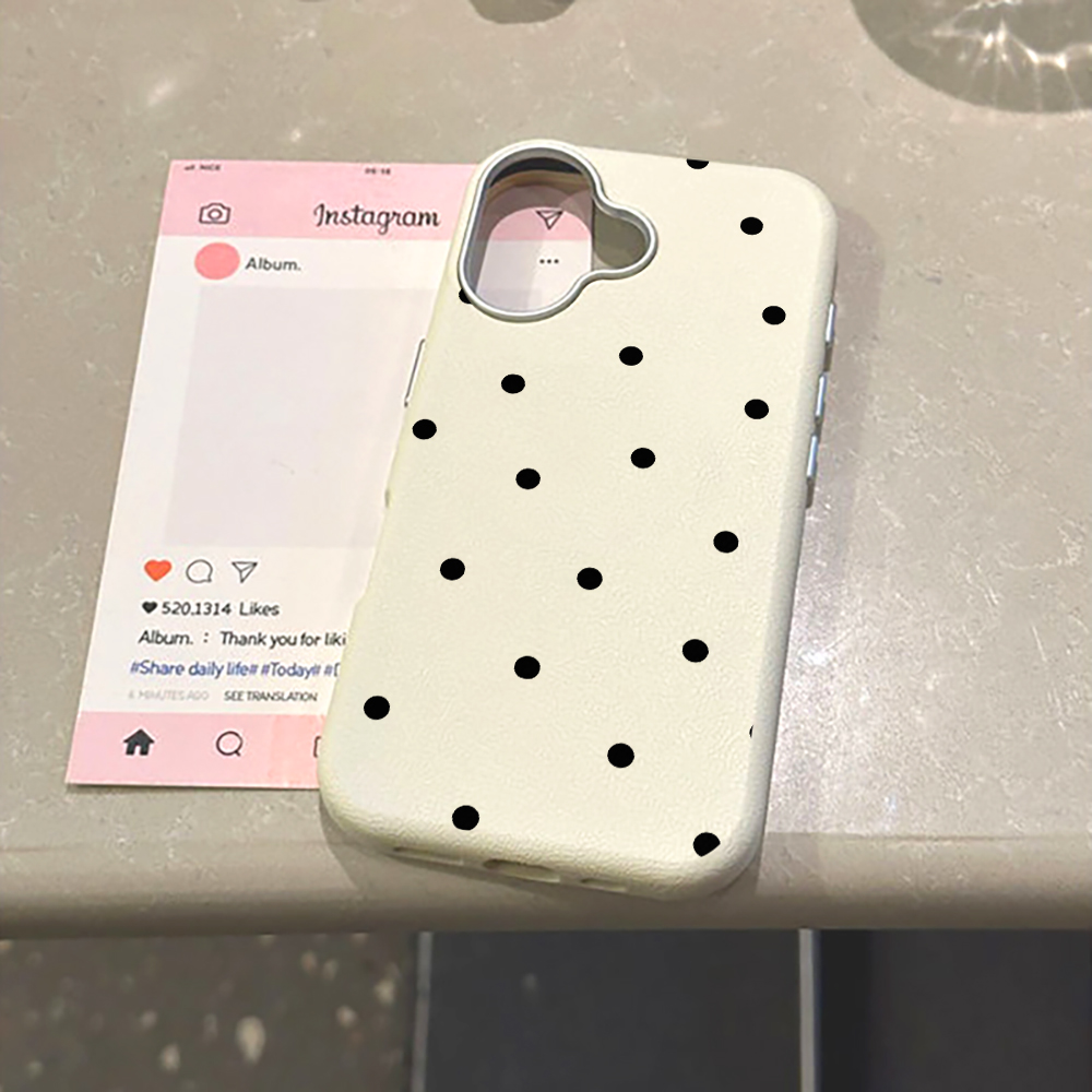 Minimalist Black Polka Dot  Ph – Phone Cases Polka Dot Bewertung und Preis