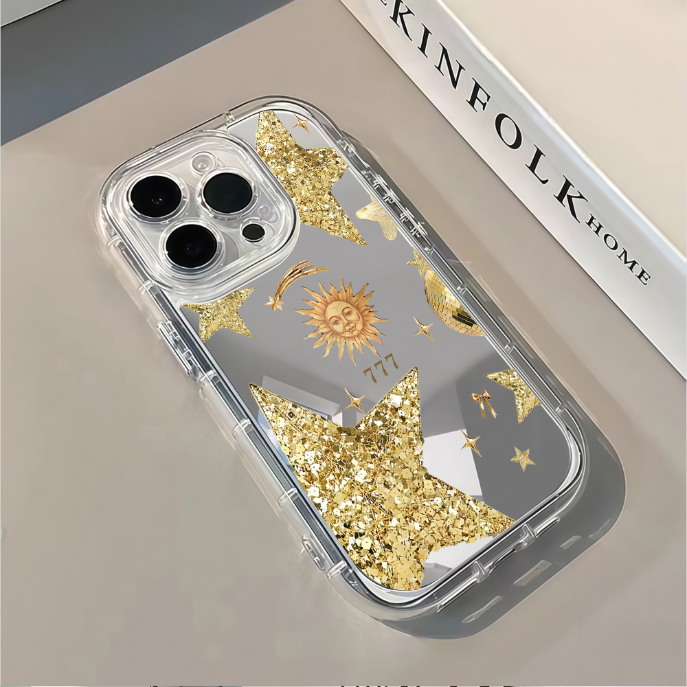 Celestial Gold Glitter Mirror  – Phone Cases For Iphone 16 Bewertung und Preis