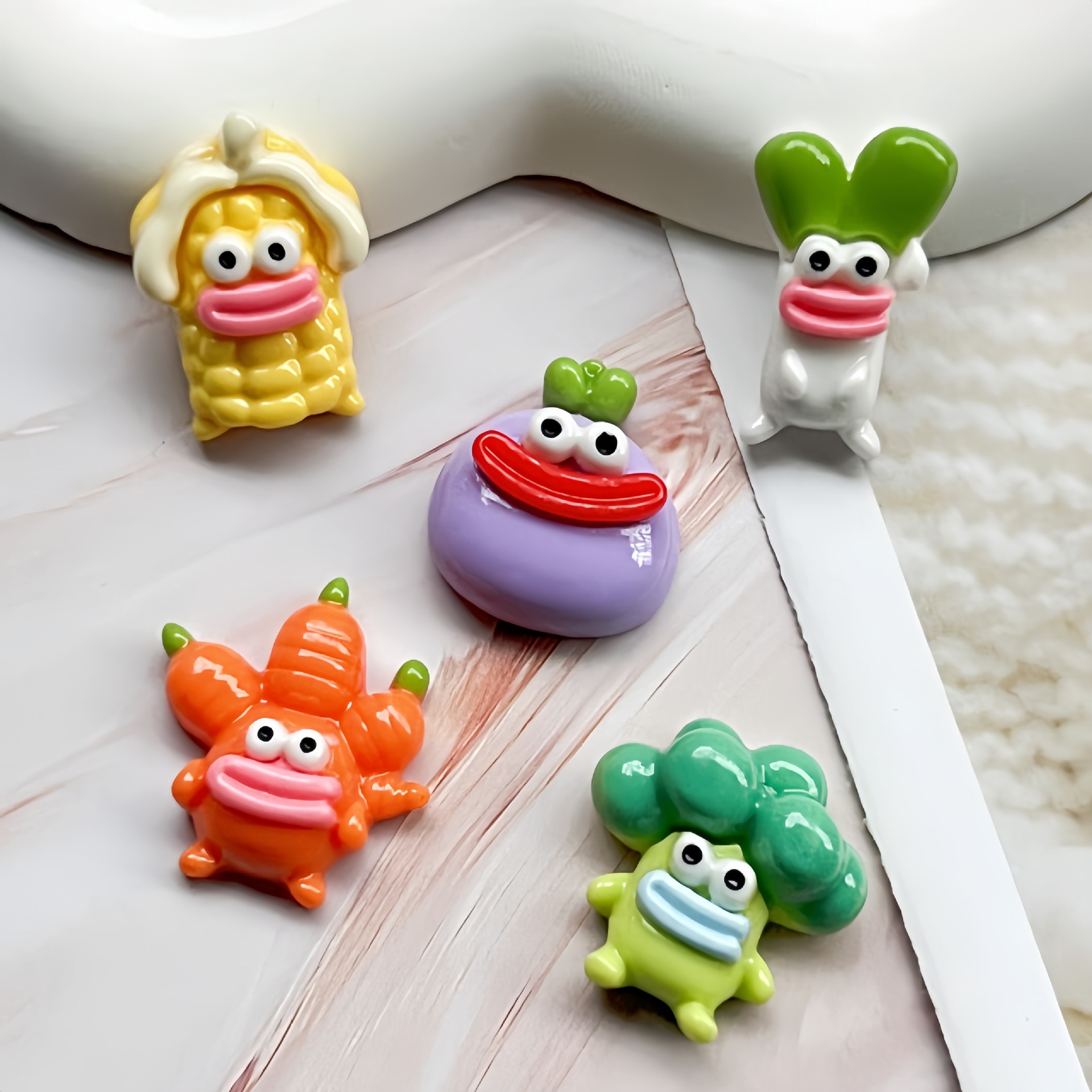 5pcs Cartoon funny vegetable u – Phone Cases Ugly Bewertung und Preis