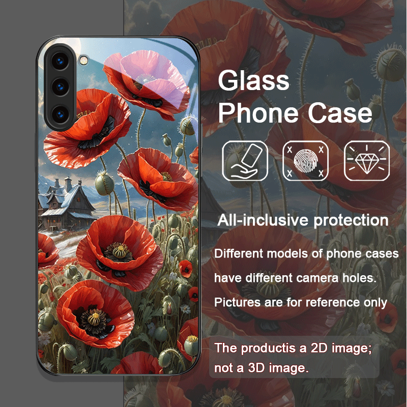 Retro Poppy Flower Bloom Hot R – Phone Cases Galaxy S26 Ultra Bewertung und Preis
