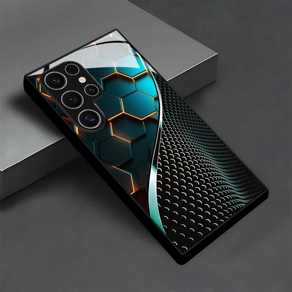 Creative Honeycomb Wood Patter – Phone Cases Galaxy S26 Ultra Bewertung und Preis