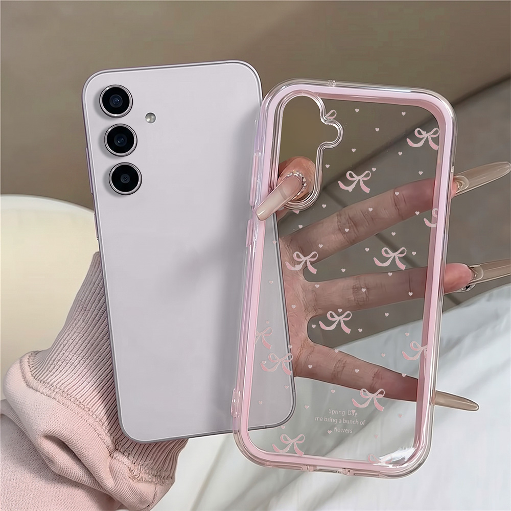 Cute Pink Bow Soft Phone Case  – Phone Cases That Cover The Camera Bewertung und Preis