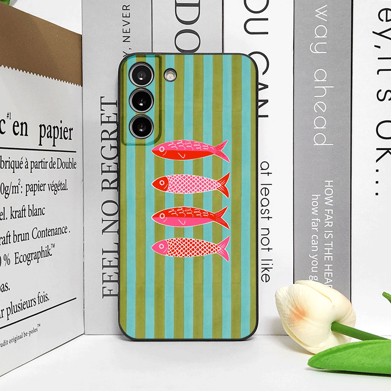 Cute Striped Pattern Sardines  – Phone Cases Oppo Bewertung und Preis