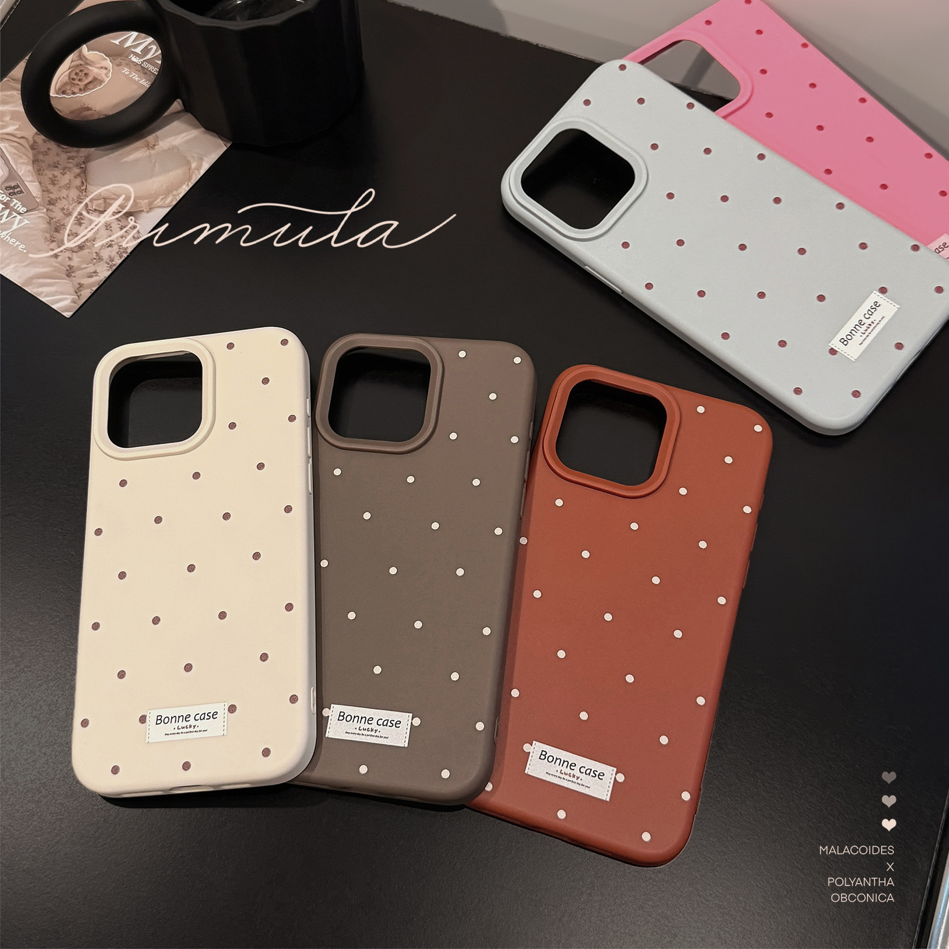 Korean Full Screen Polka Dots  – Phone Cases Polka Dot Bewertung und Preis