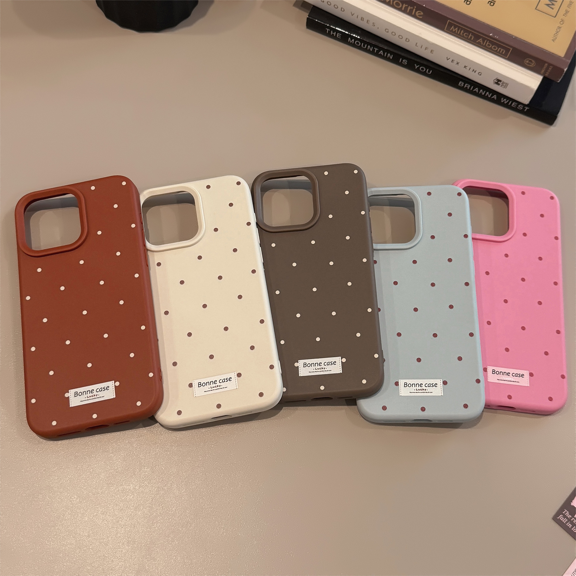 Korean Full Screen Polka Dots  – Phone Cases Polka Dot Bewertung und Preis