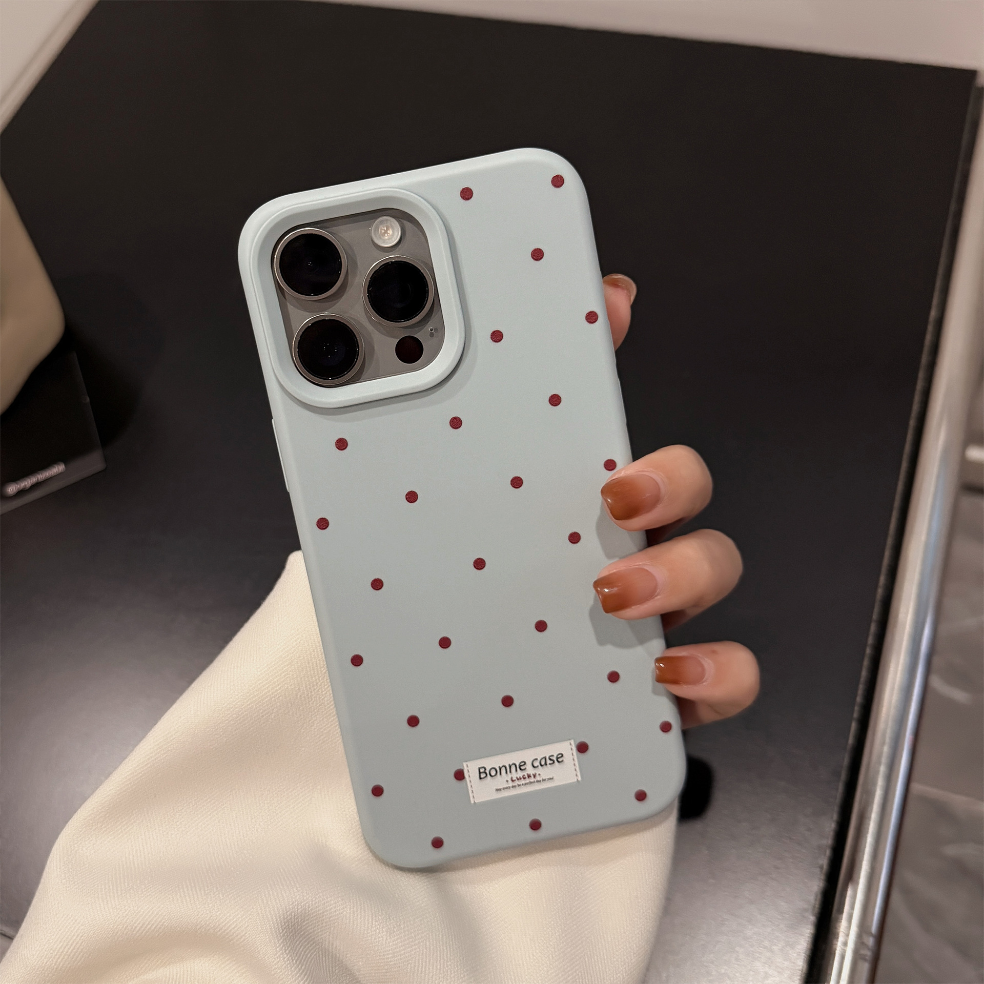 Korean Full Screen Polka Dots  – Phone Cases Polka Dot Bewertung und Preis