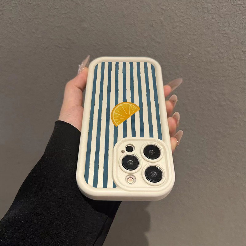 Striped Lemon Slice Pattern Ph – Phone Cases Mous Bewertung und Preis