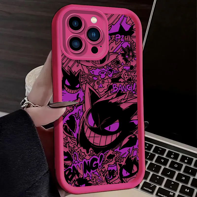 P-Pokemon Gengar Graffiti Phon – Phone Cases Mous Bewertung und Preis